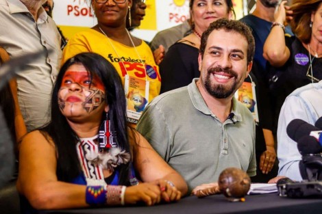 A PF no encalço e o “crime” da indígena do PSOL, vice de Boulos em 2018