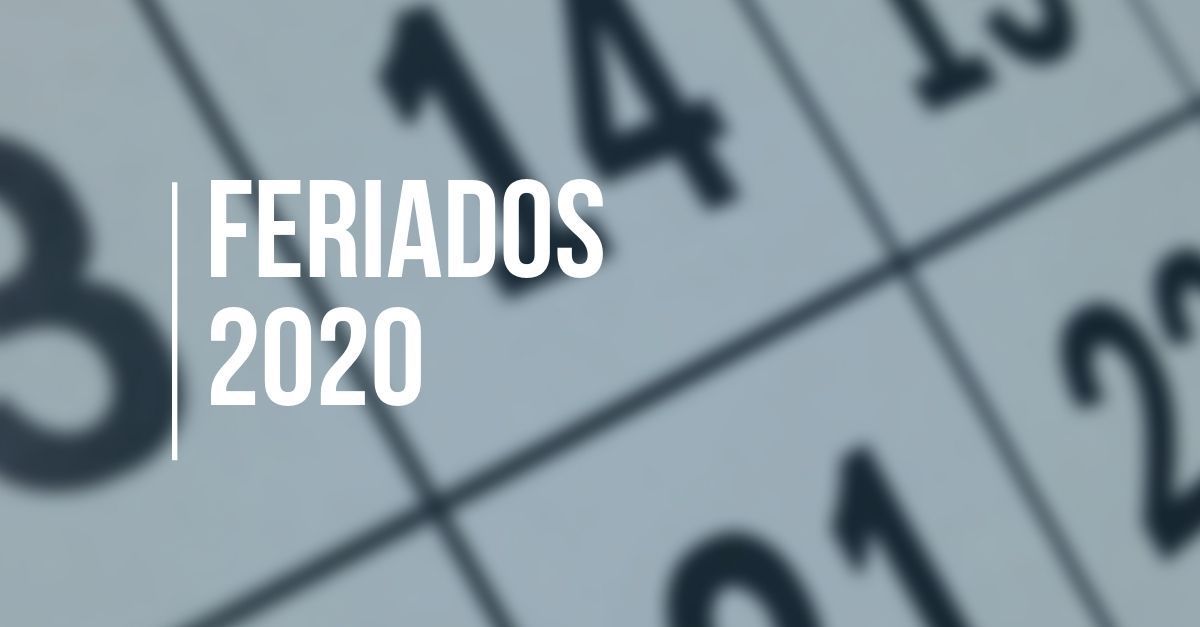 2020 chega com muitos feriados que podem se prolongar em feriadões