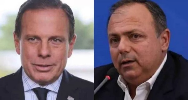 Pazuello perde a paciência com Doria e sobe o tom: "Mentiroso e desinformado"