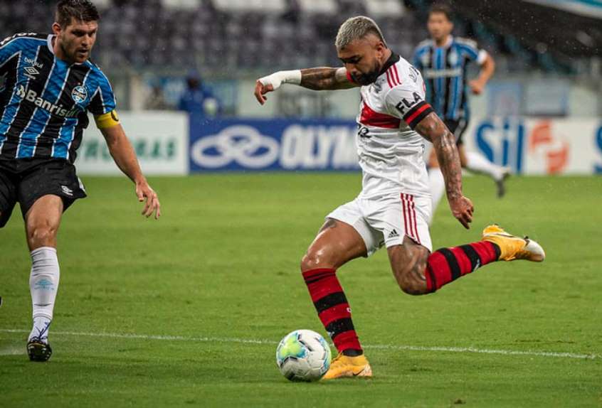 Emoção até o fim! Flamengo vira sobre o Grêmio no embalo de Gabigol e assume a vice-liderança